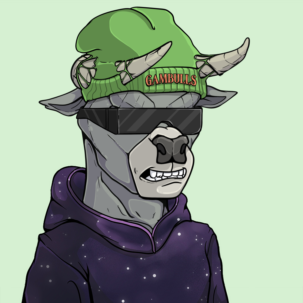 Gambulls #3892 NFT artwork