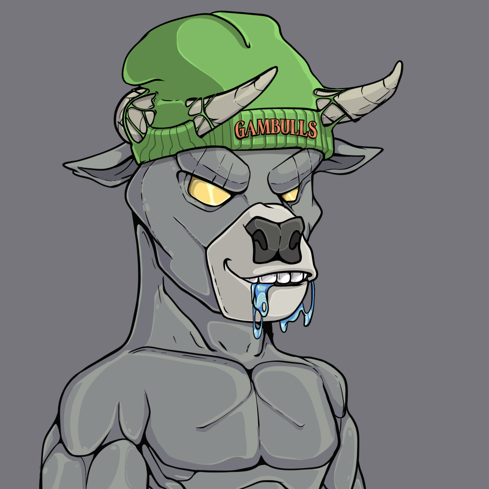 Gambulls #4344 NFT artwork