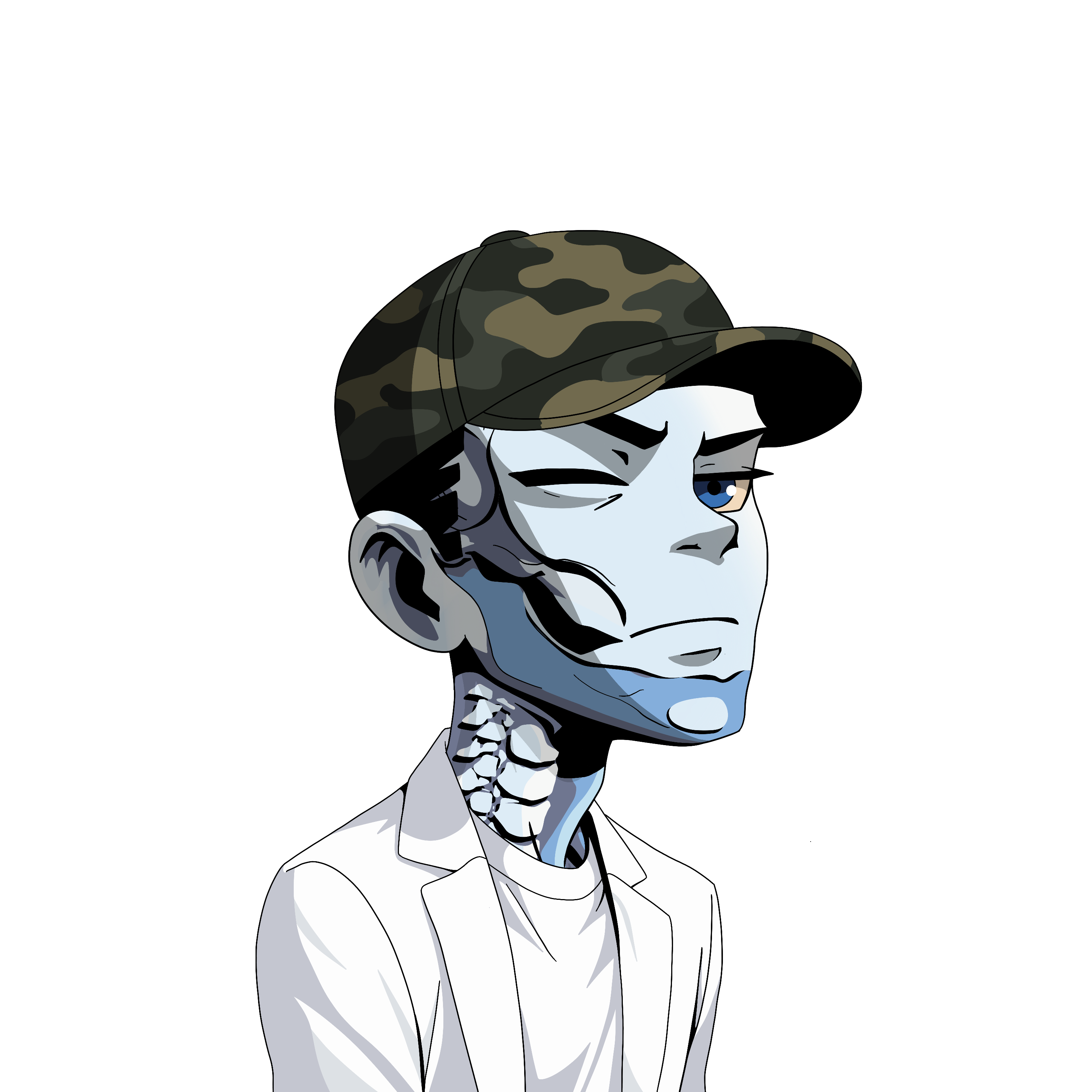 Misfit #2718 NFT artwork