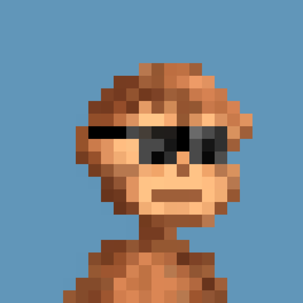 monkeys makin money #8 NFT artwork