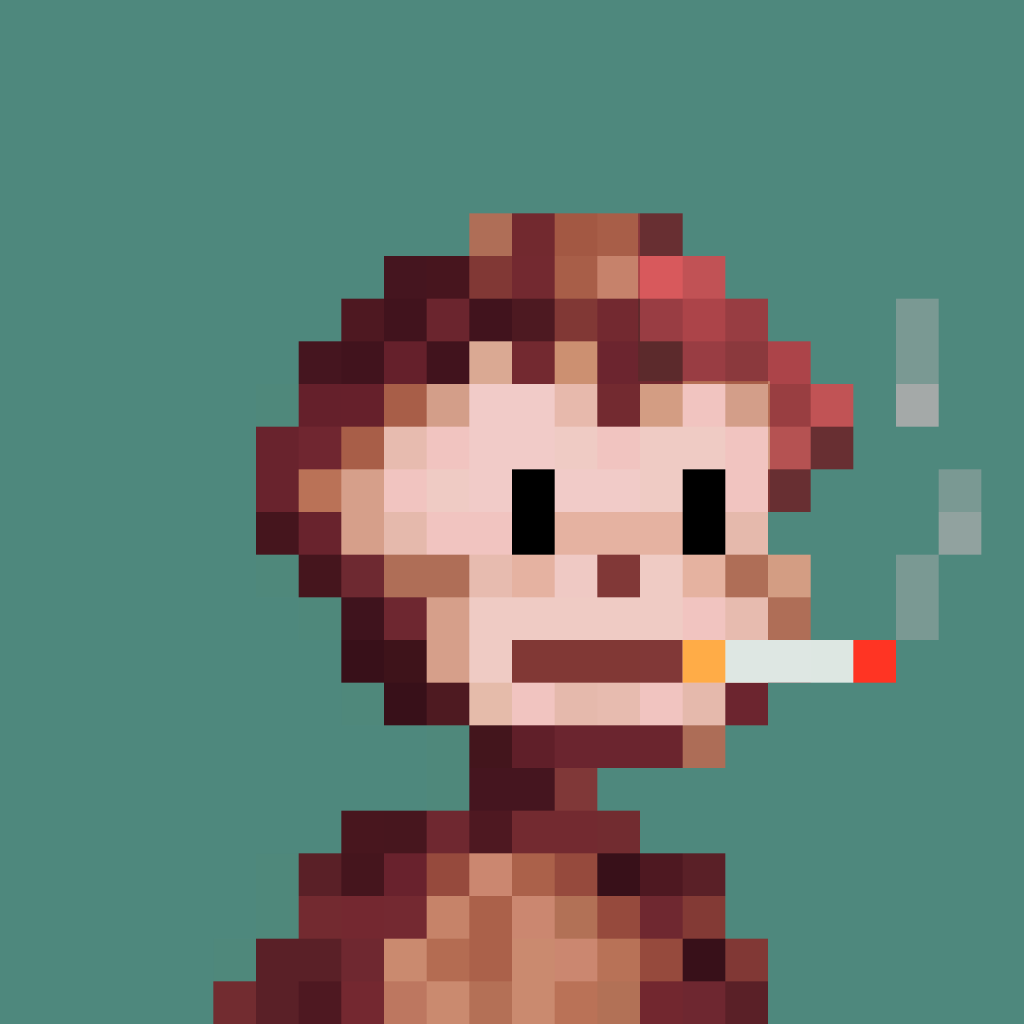 monkeys makin money #984 NFT artwork