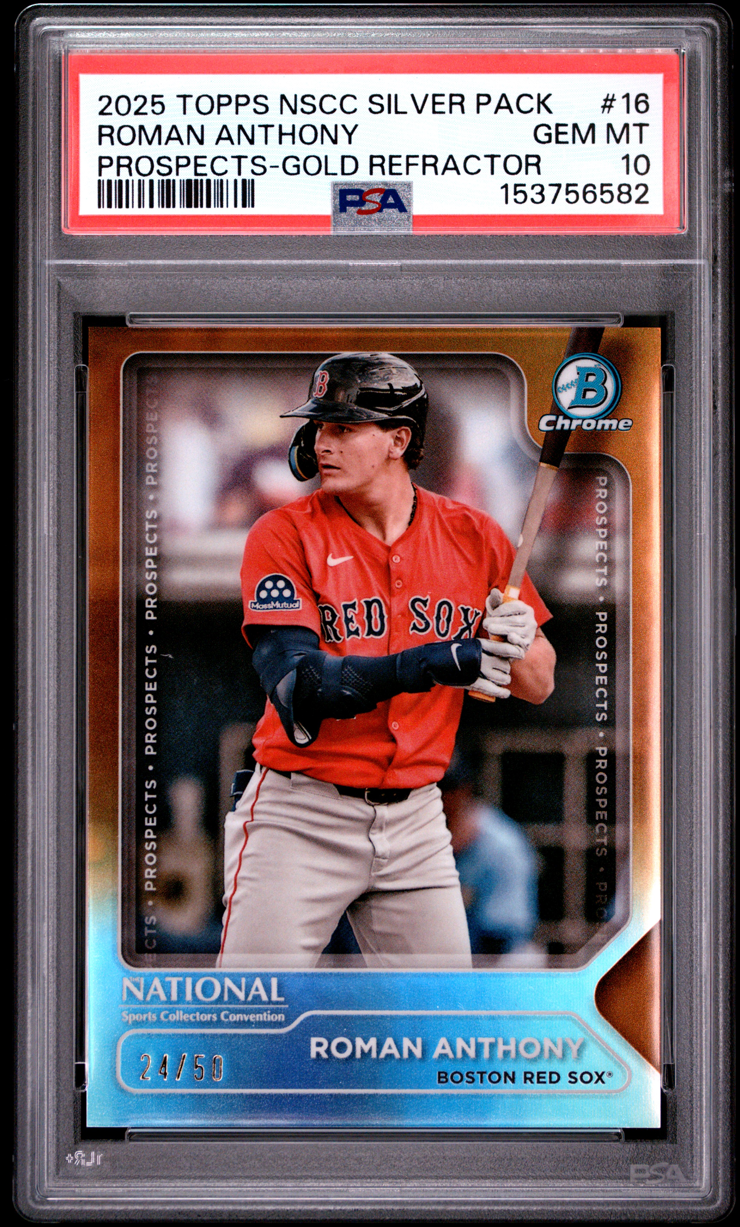 2025 #16 Roman Anthony PSA 10 To NFT artwork
