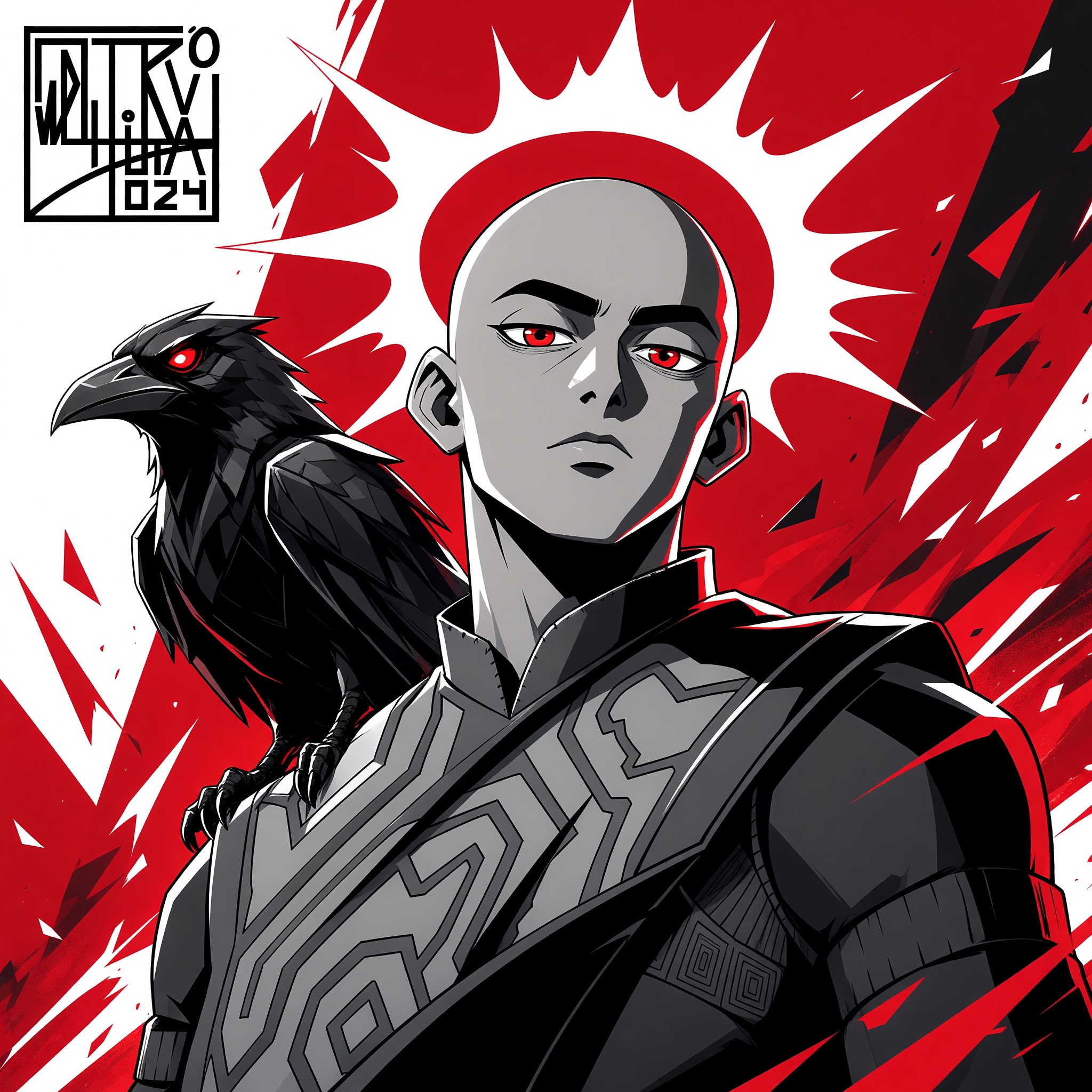 OMEN #8677 NFT artwork