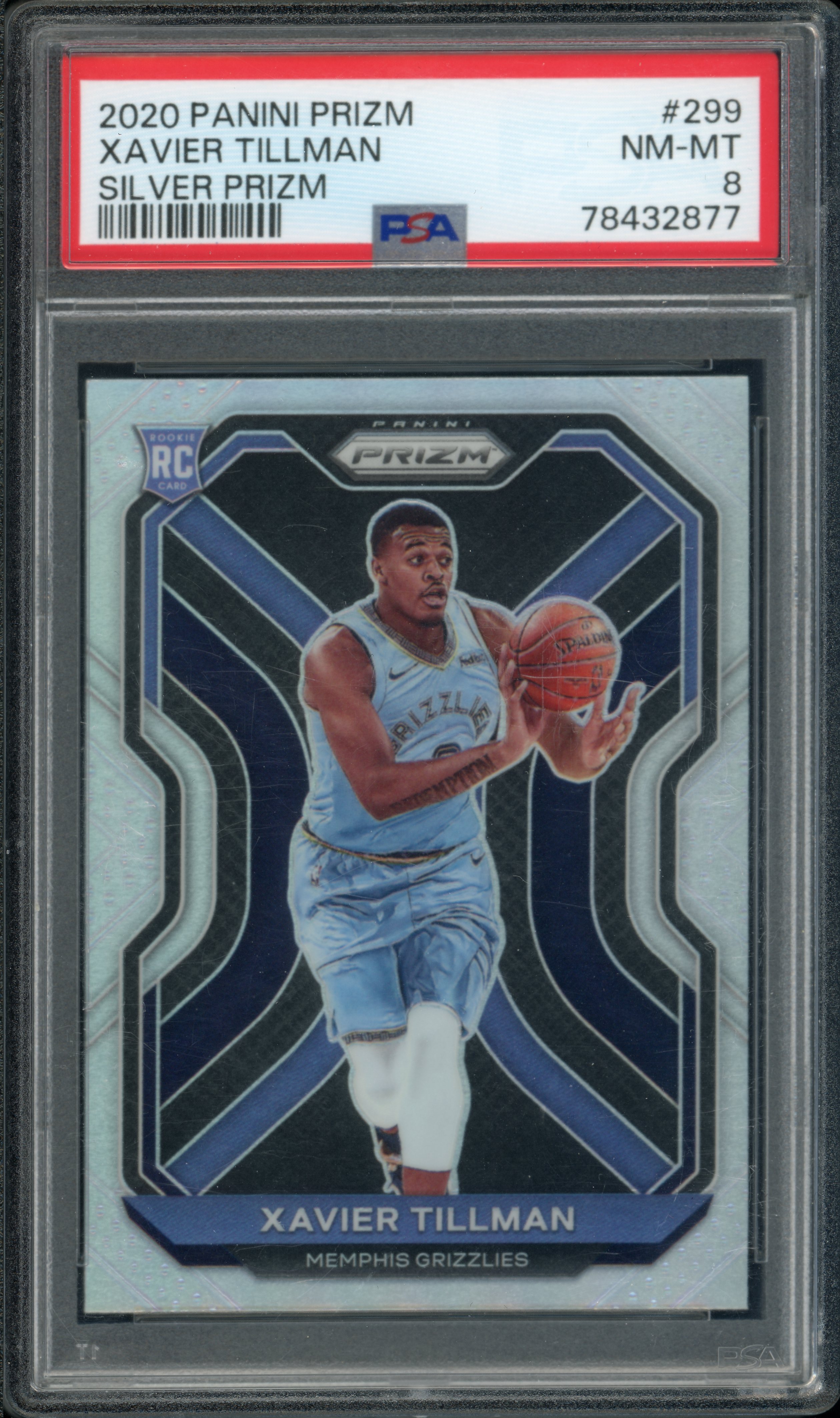 2020 BASKETBALL EN PANINI PRIZM XAVIER TILLMAN #299 NFT artwork