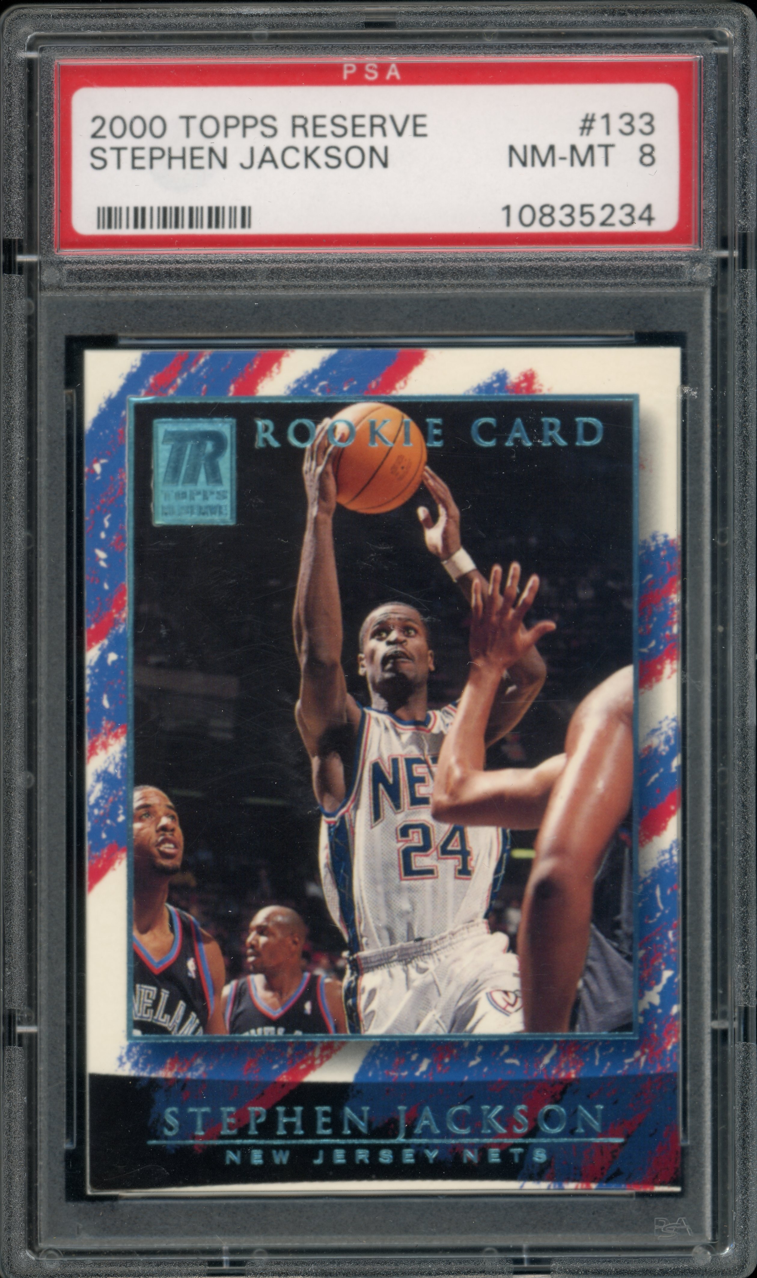 2000 BASKETBALL EN TOPPS RESERVE STEPHEN JACKSON #133 NFT artwork