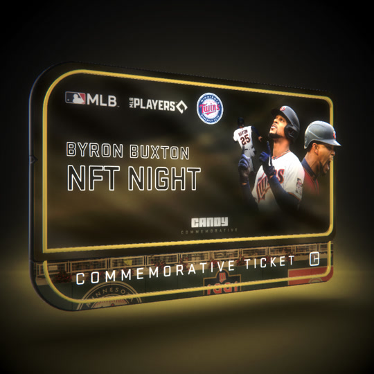 Byron Buxton NFT Night 572 NFT artwork