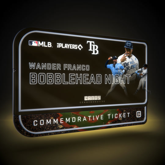 Wander Franco Night 88 NFT artwork