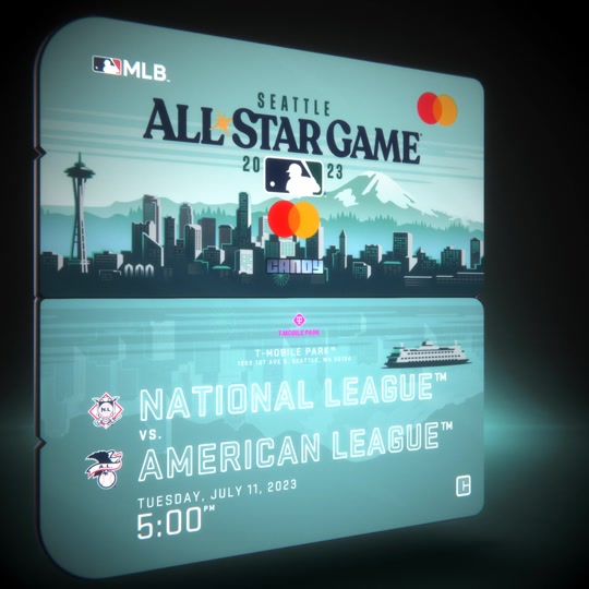 2023 MLB AllStar Game 50 NFT artwork
