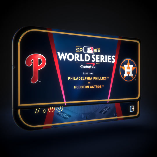 2022 World Series Game 1 1333 NFT artwork