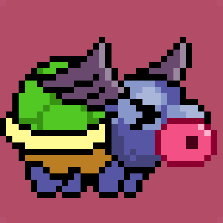 Pixel Moo 404 NFT artwork