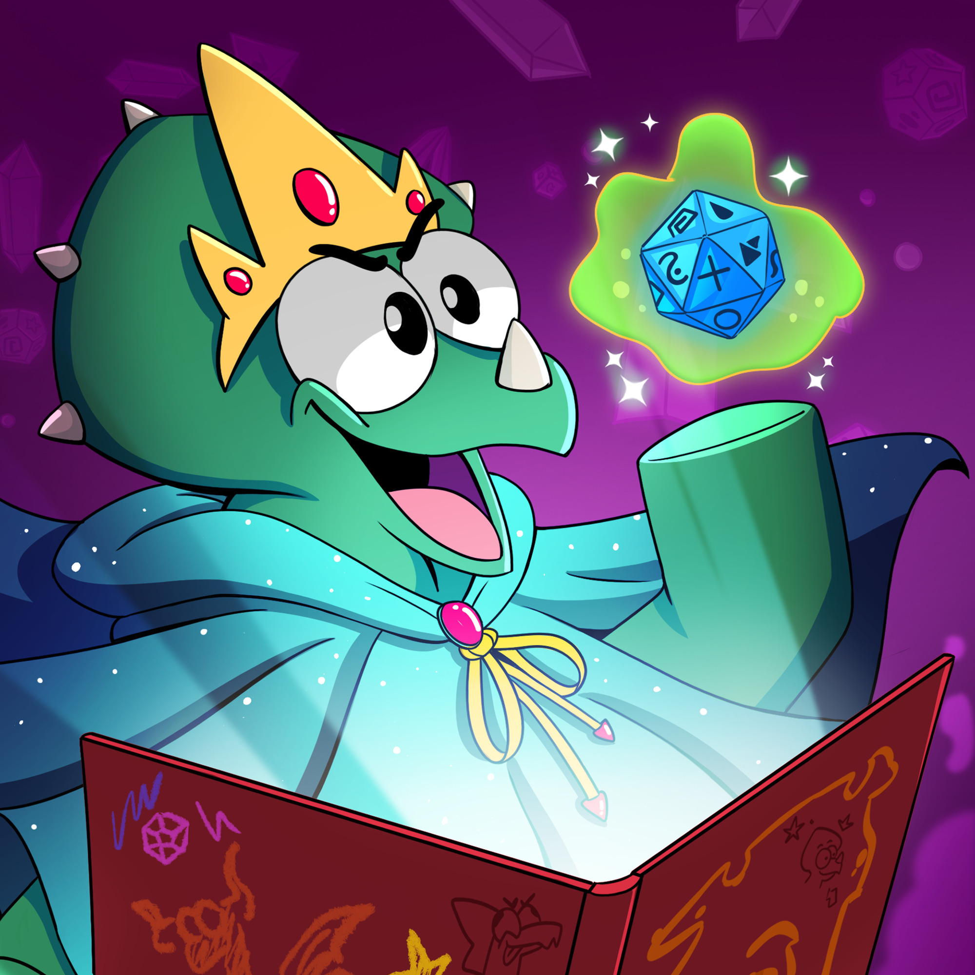 Trix, Dungeon Master #5351 NFT artwork