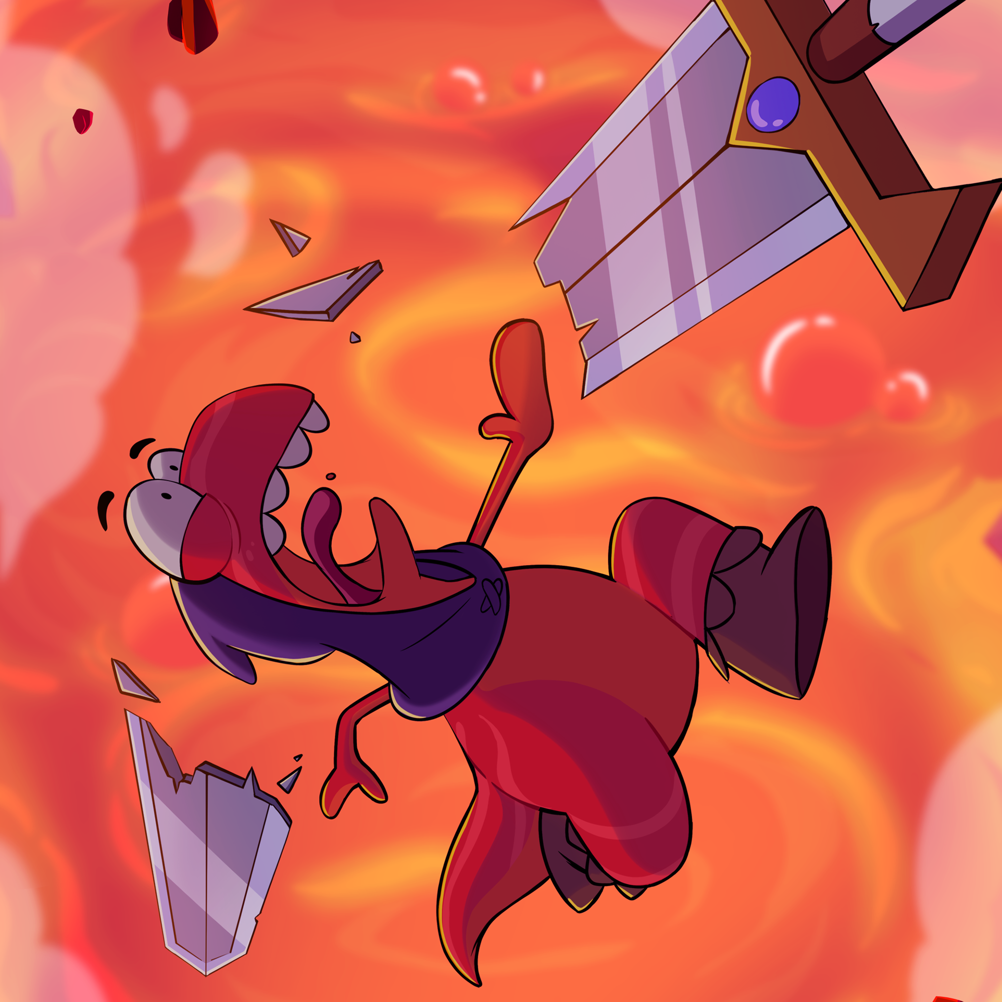 Flea, the fallen Warrior #616 NFT artwork