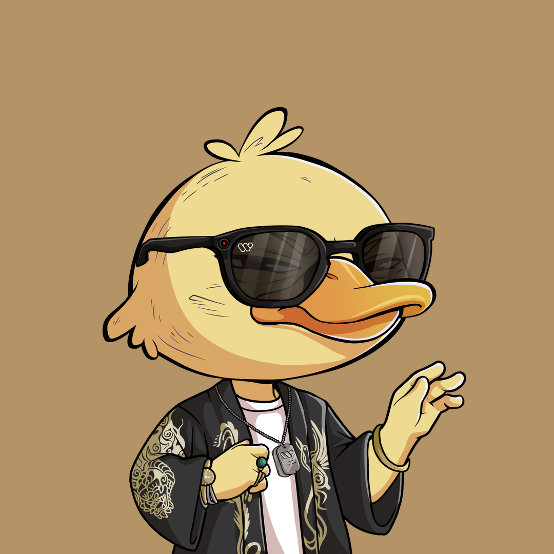 Quack Heads #1000 NFT artwork
