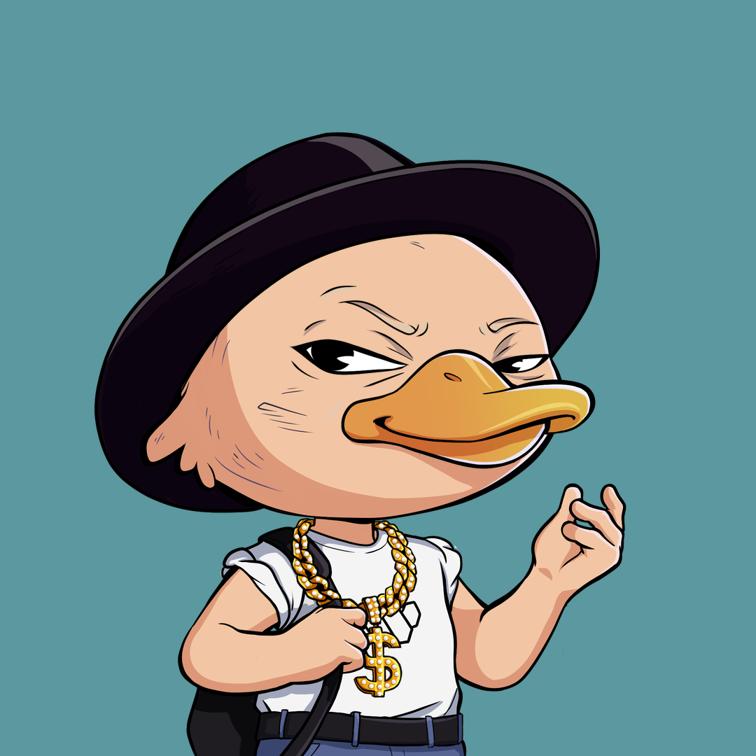 Quack Heads #1122 NFT artwork