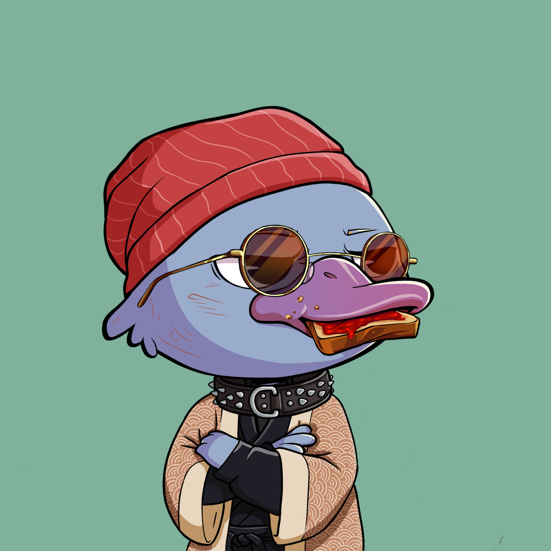 Quack Heads #1202 NFT artwork