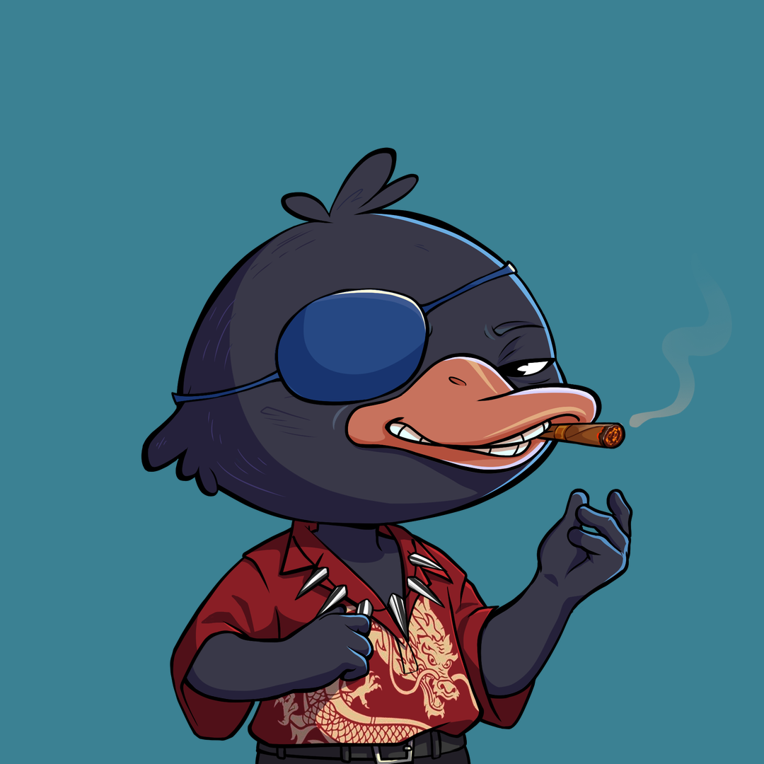 Quack Heads #1477 NFT artwork