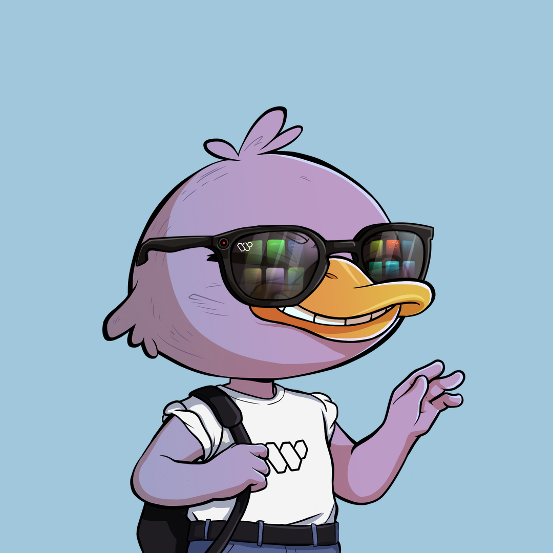 Quack Heads #240 NFT artwork