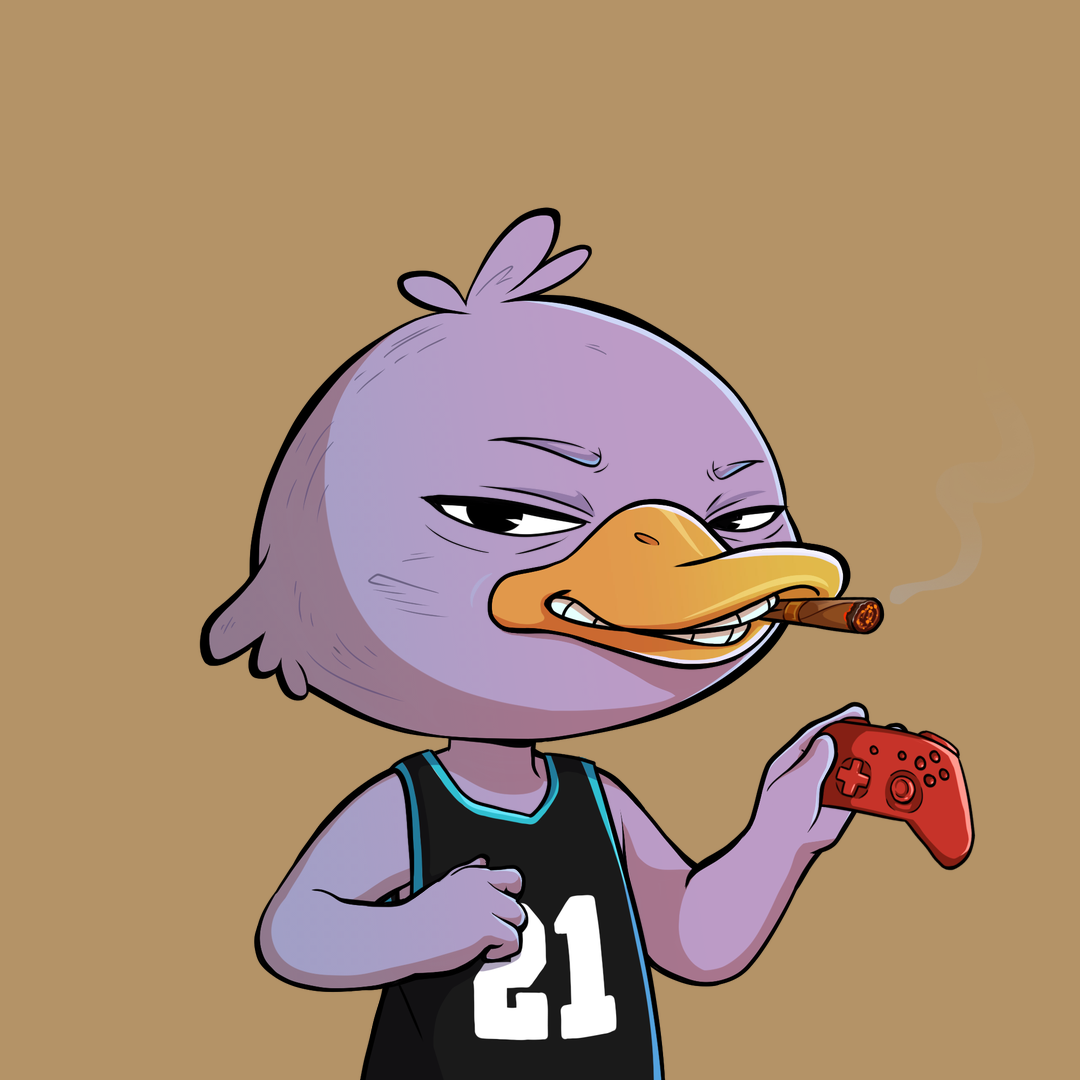 Quack Heads #31 NFT artwork