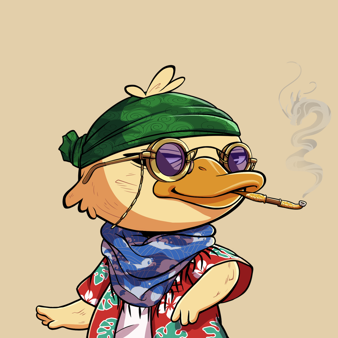 Quack Heads #363 NFT artwork