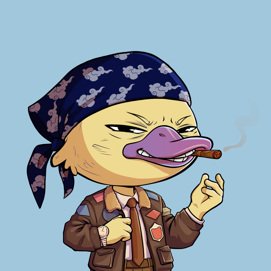 Quack Heads #376 NFT artwork