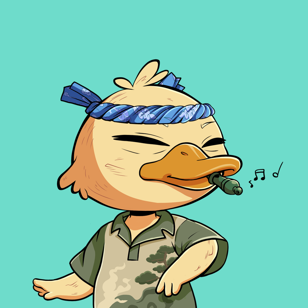 Quack Heads #693 NFT artwork