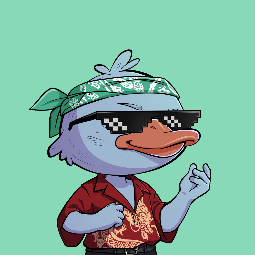 Quack Heads #910 NFT artwork