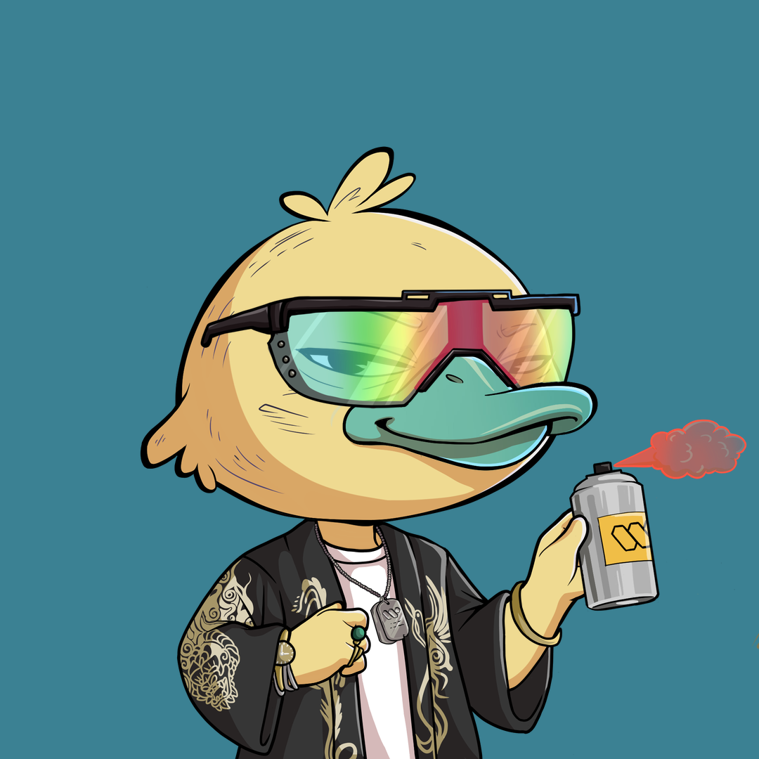 Quack Heads #928 NFT artwork