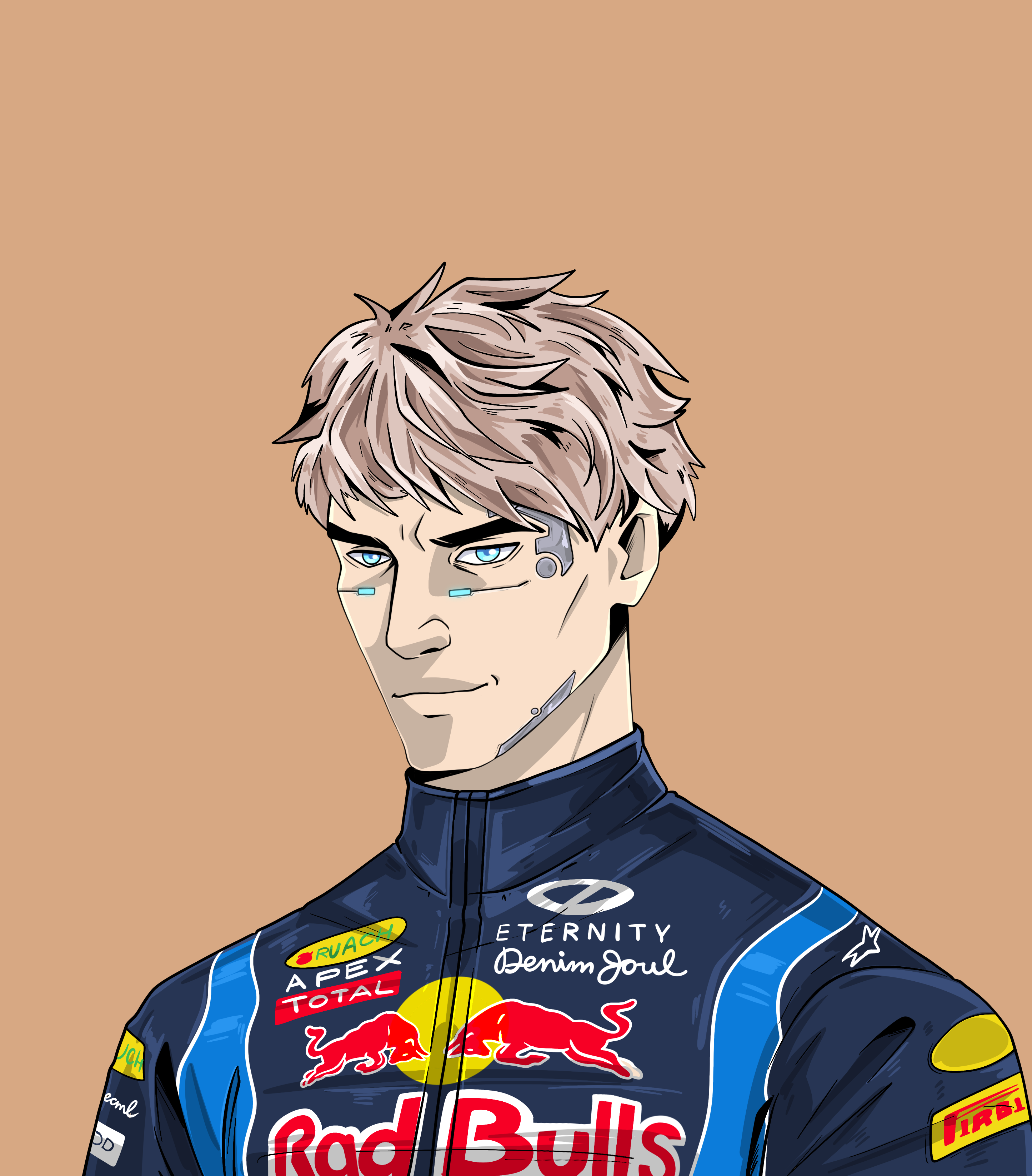 Meta Racing Pilots #429 NFT artwork