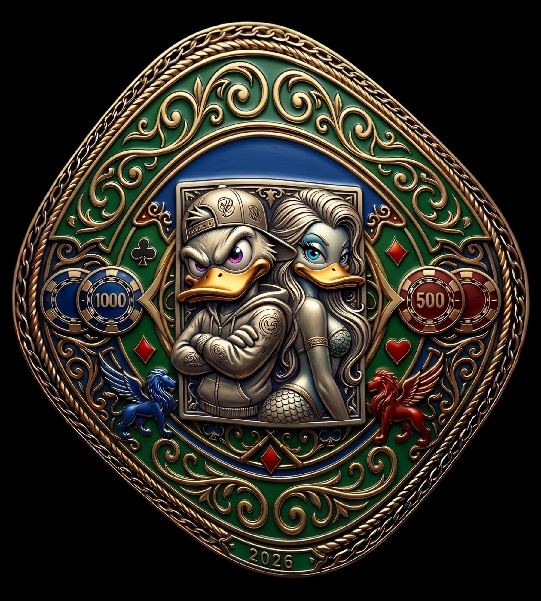 Quakey Collective Poker #107 NFT artwork