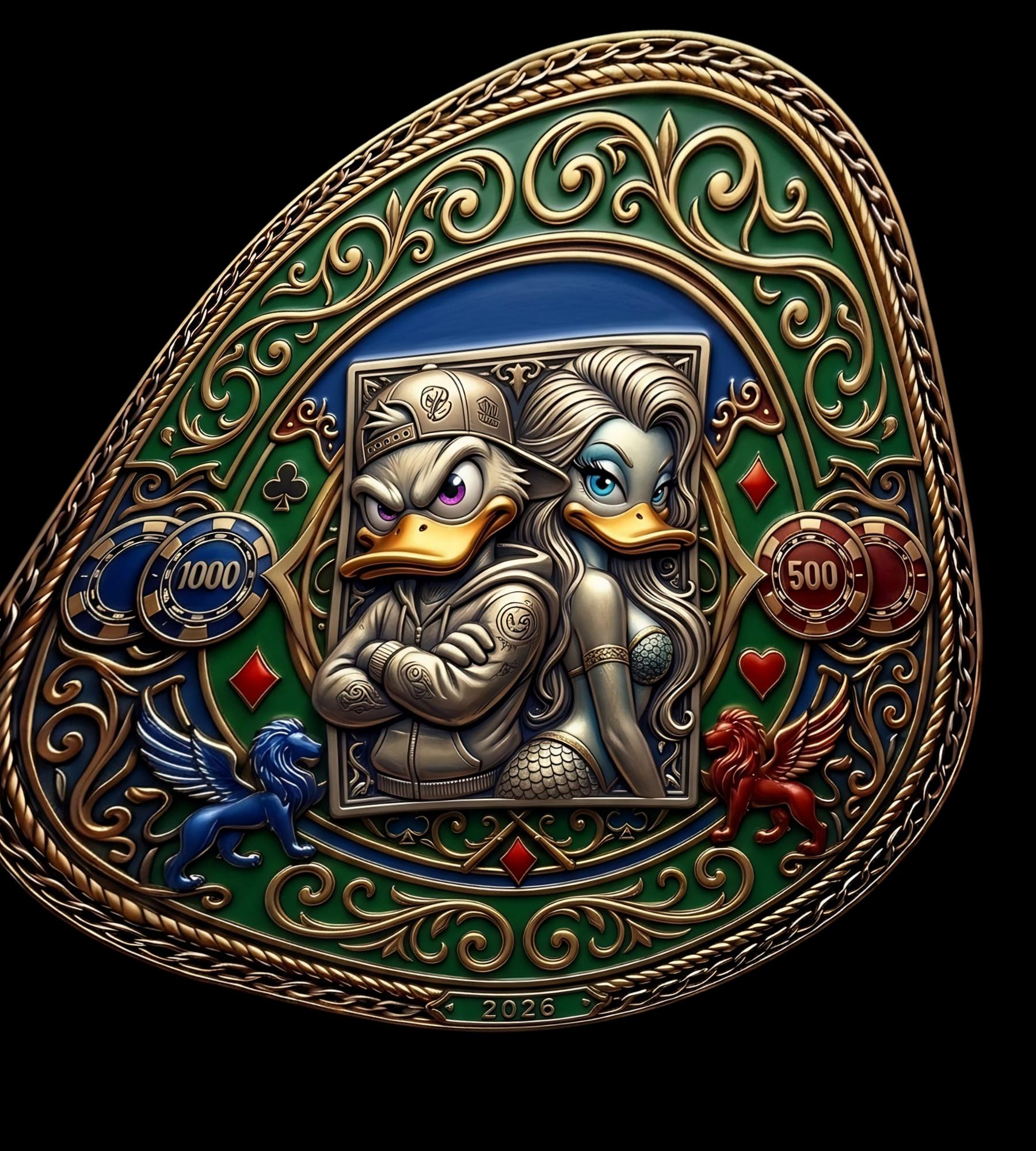 Quakey Collective Poker #127 NFT artwork