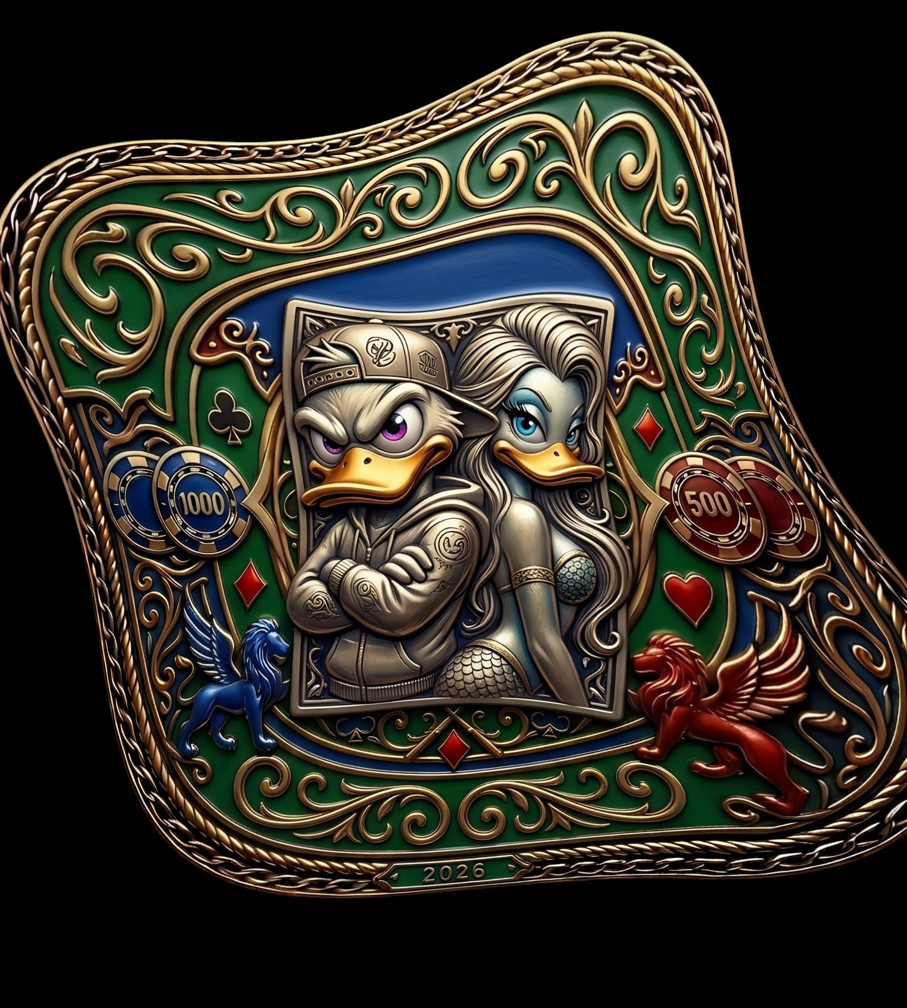 Quakey Collective Poker #135 NFT artwork