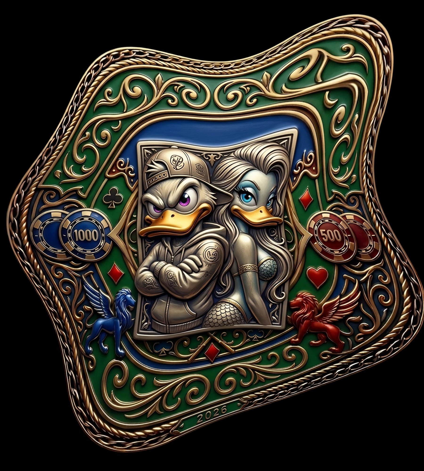 Quakey Collective Poker #143 NFT artwork