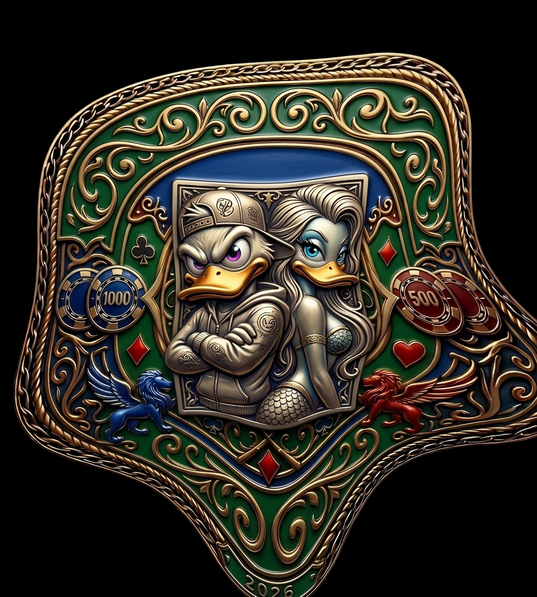 Quakey Collective Poker #163 NFT artwork