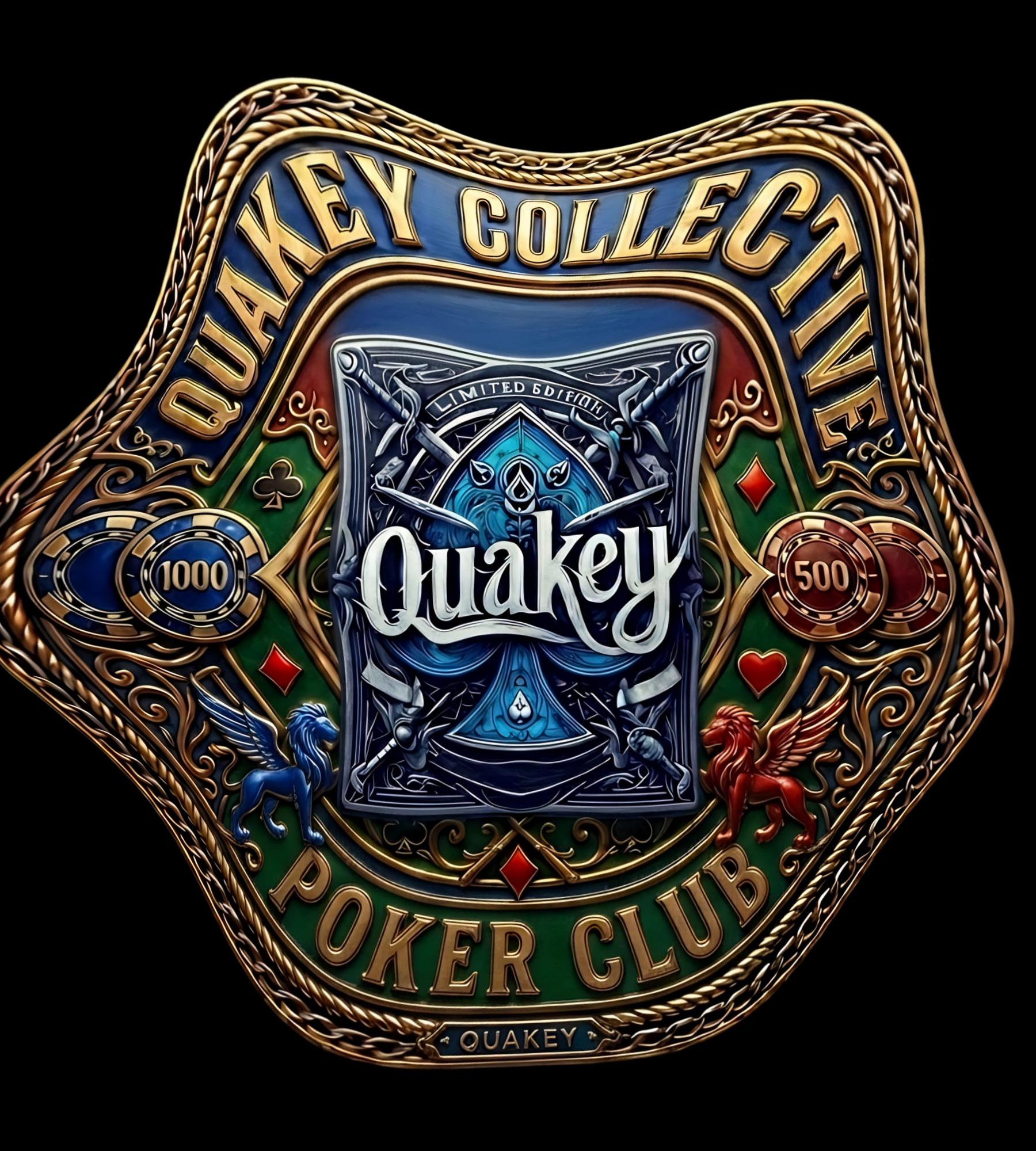 Quakey Collective Poker #195 NFT artwork