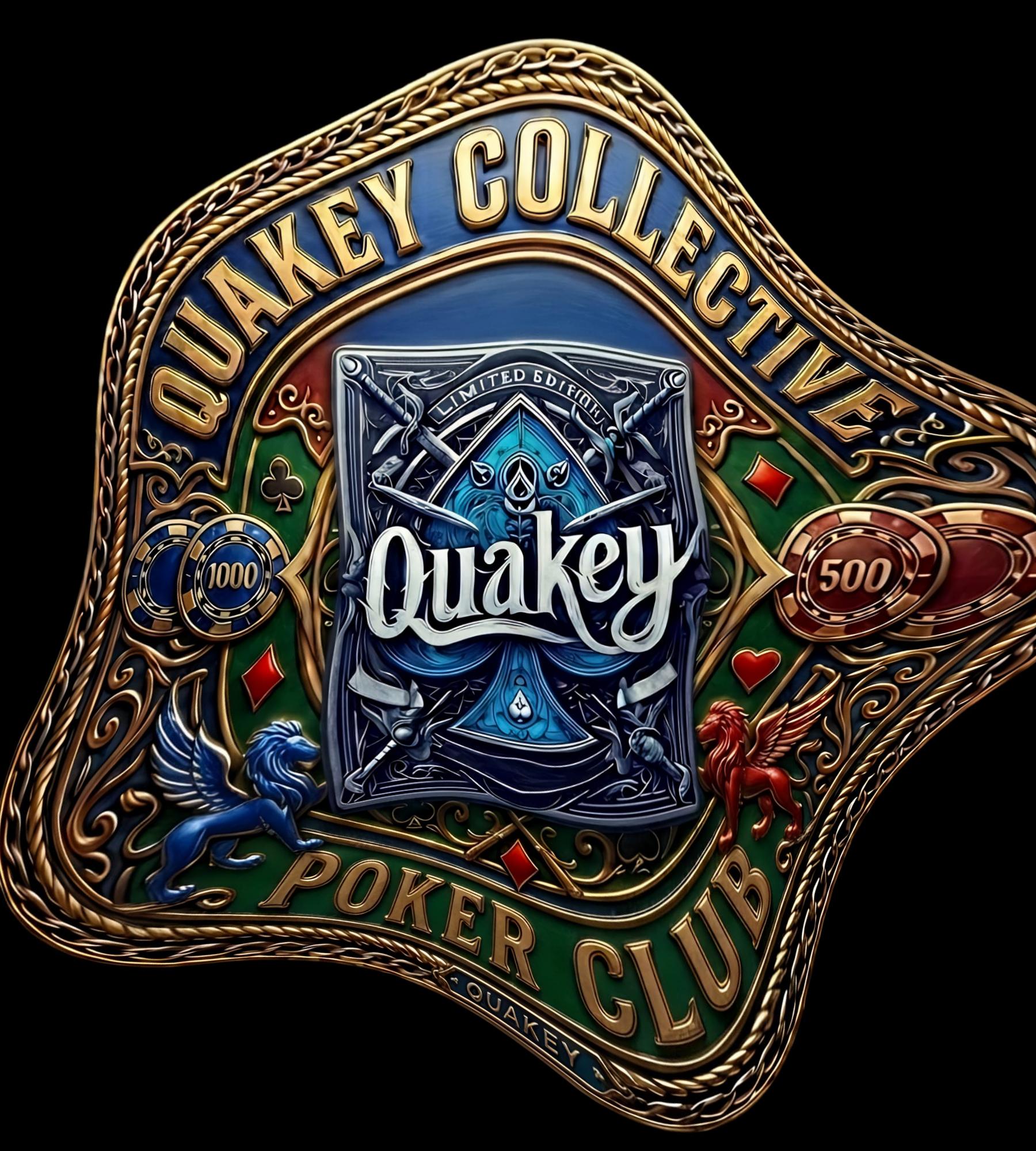 Quakey Collective Poker #197 NFT artwork