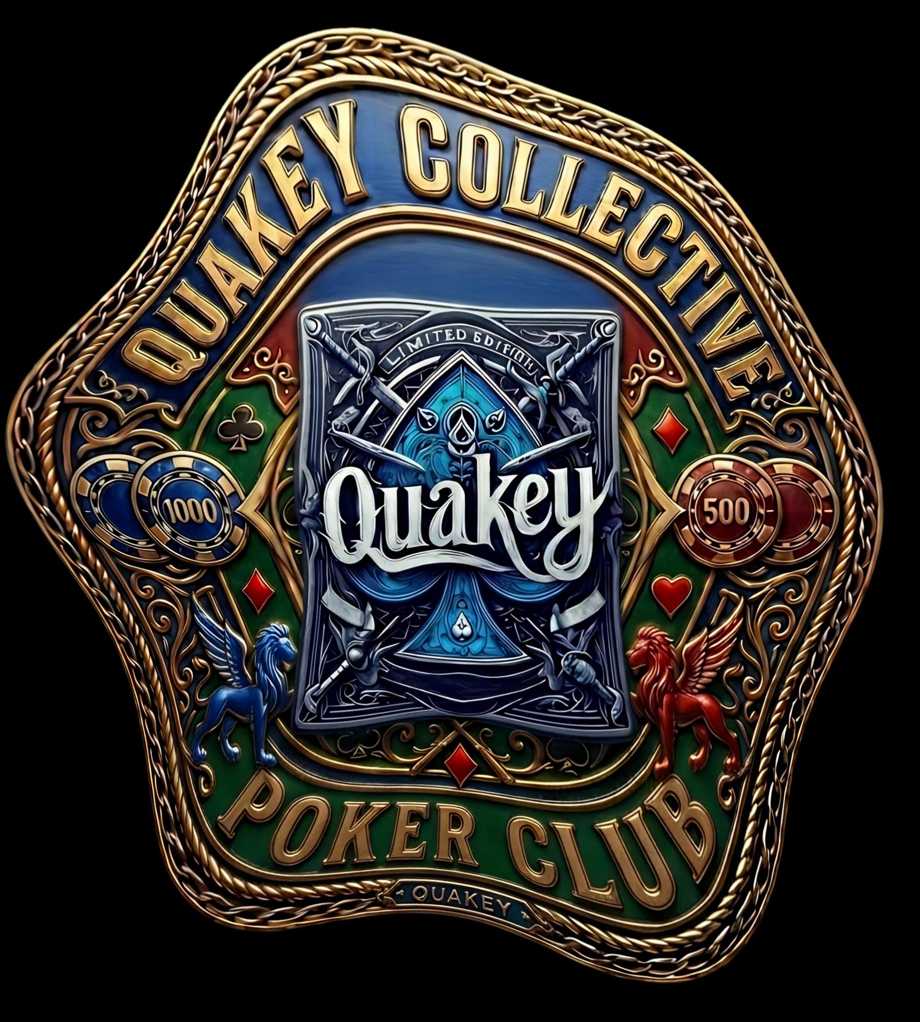 Quakey Collective Poker #205 NFT artwork