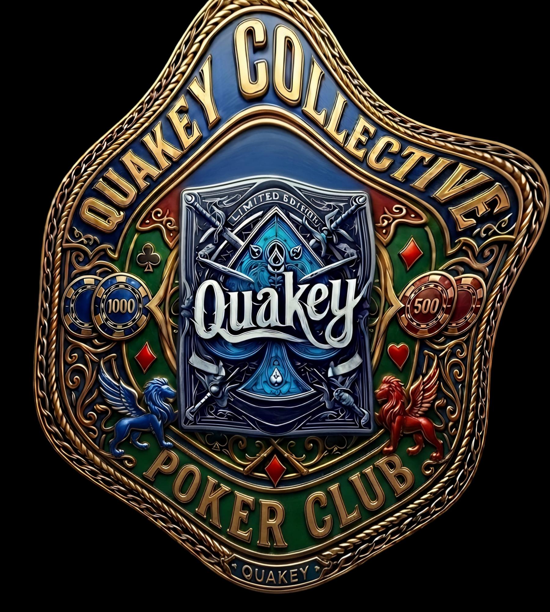 Quakey Collective Poker #224 NFT artwork