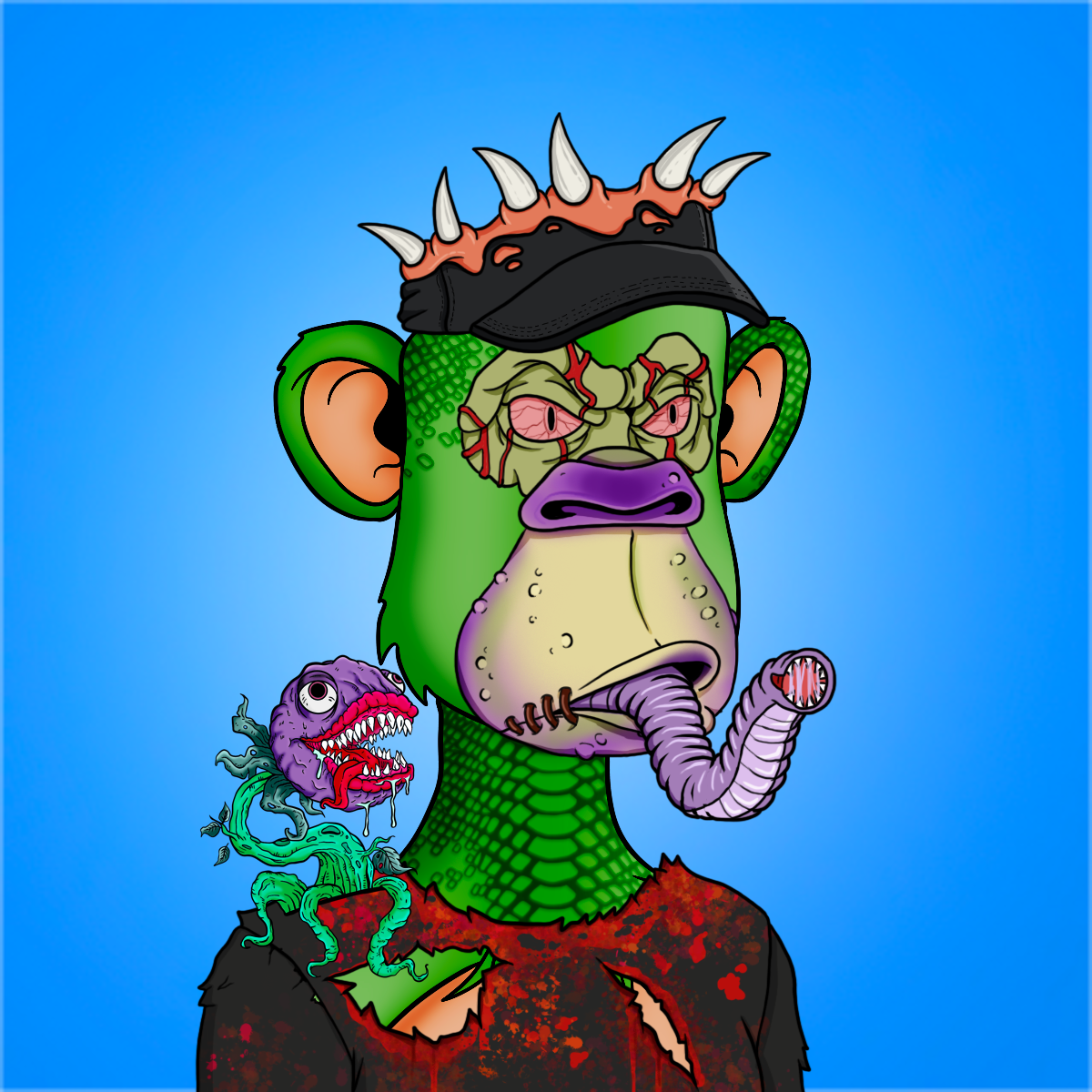 Mutant Ugly Ape Squad #1425 NFT artwork