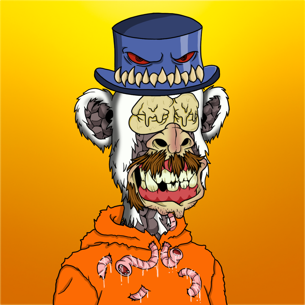 Mutant Ugly Ape Squad #718 NFT artwork