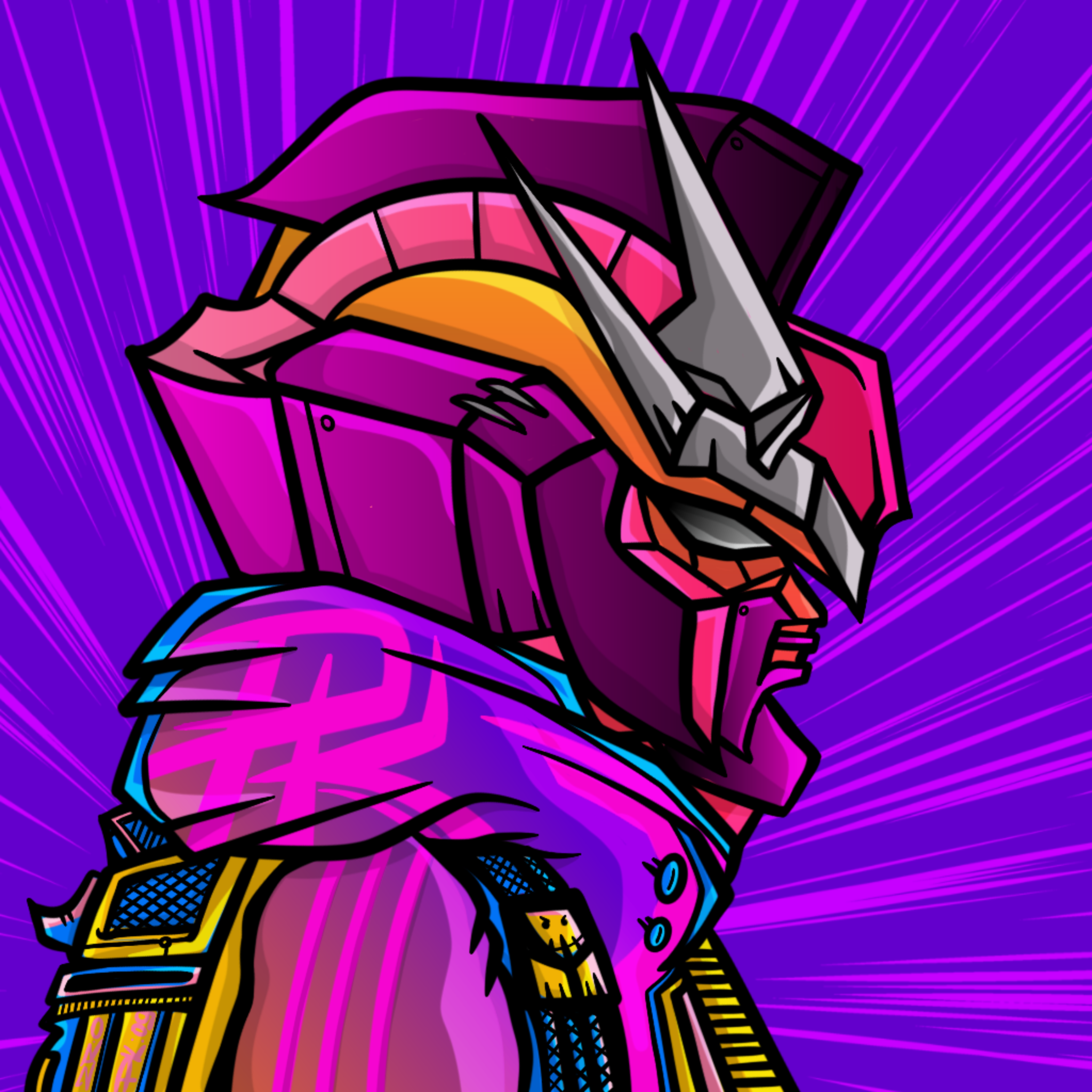 PLANET KAIJU #2447 NFT artwork