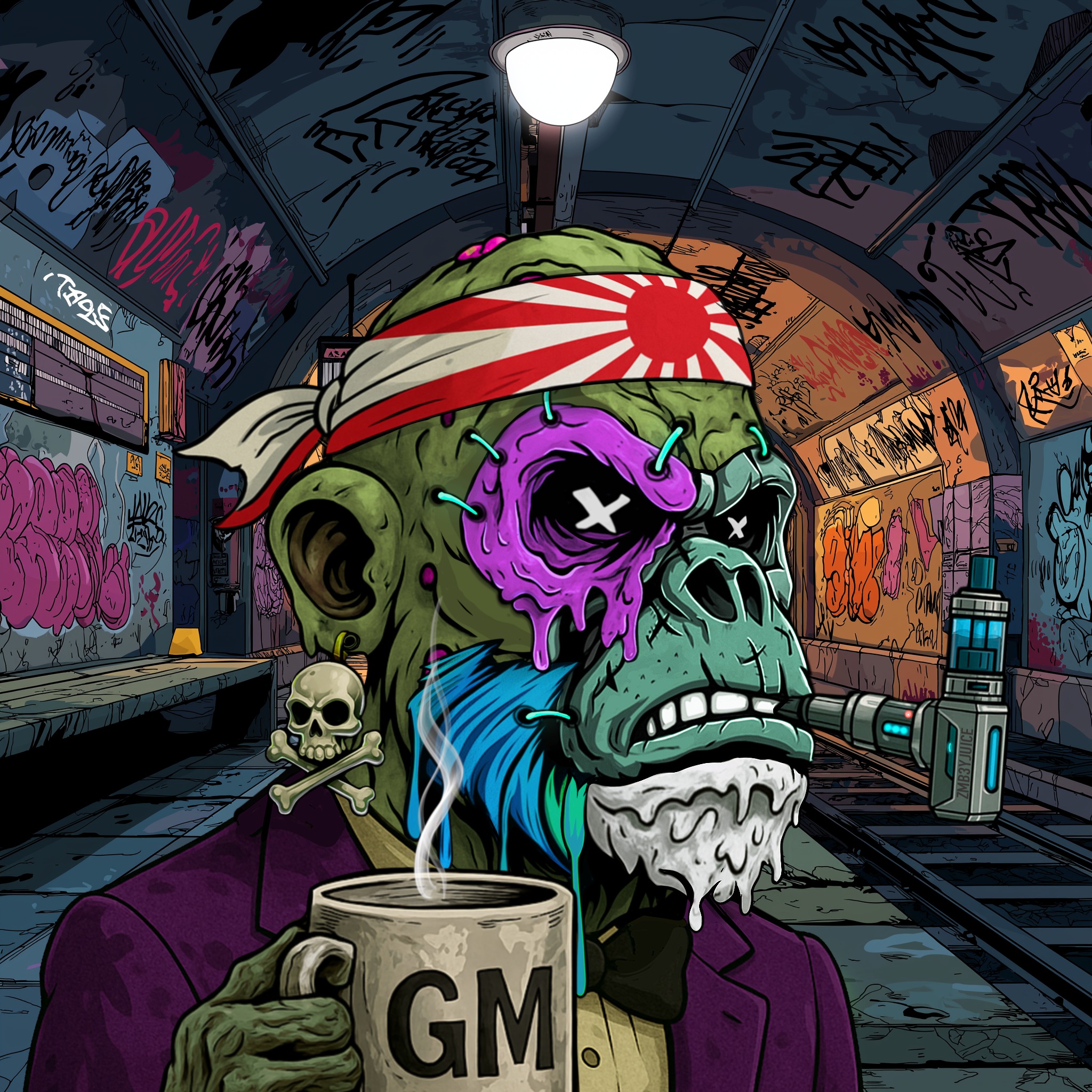 ZMB3YS #1039 NFT artwork