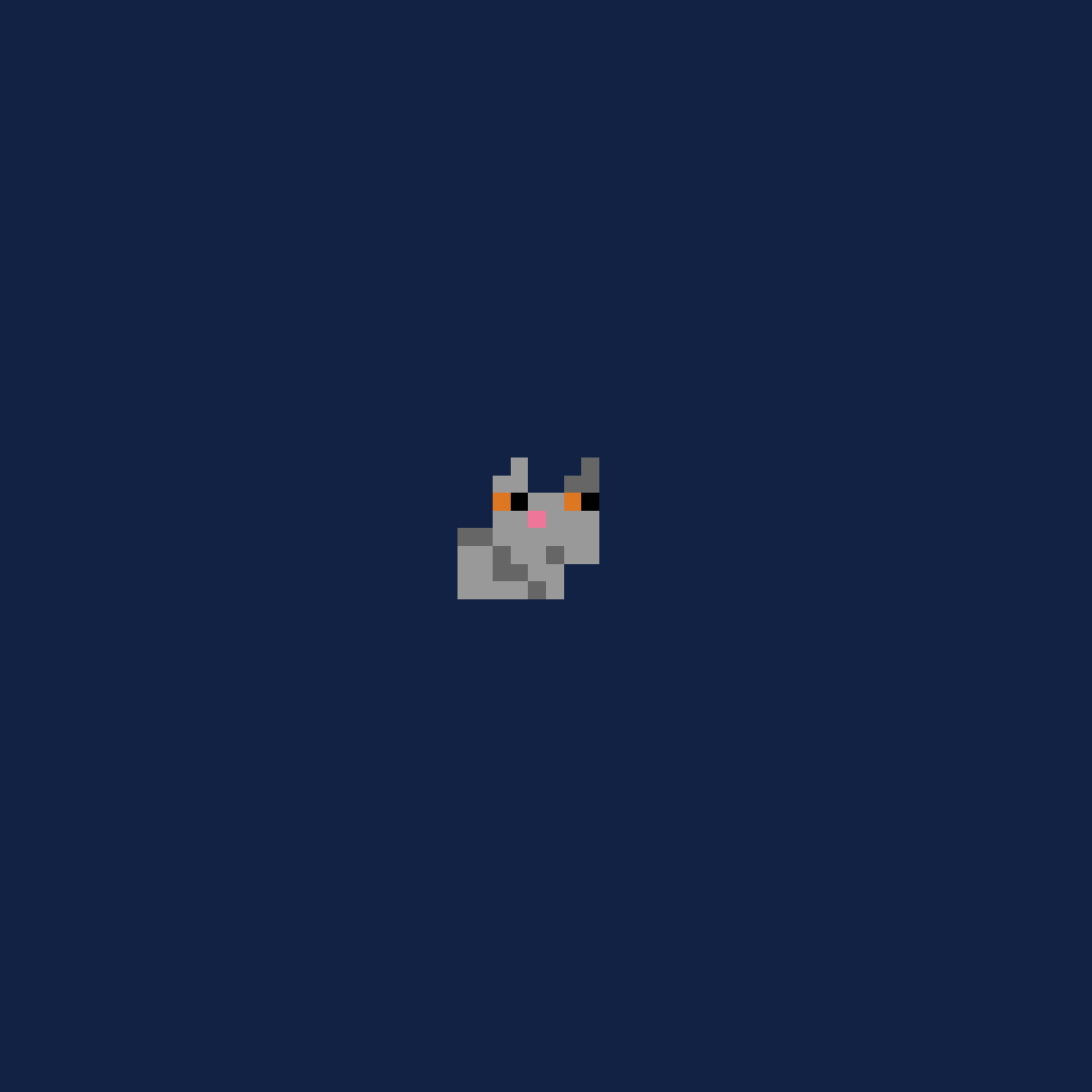8x8 Cat #087 NFT artwork
