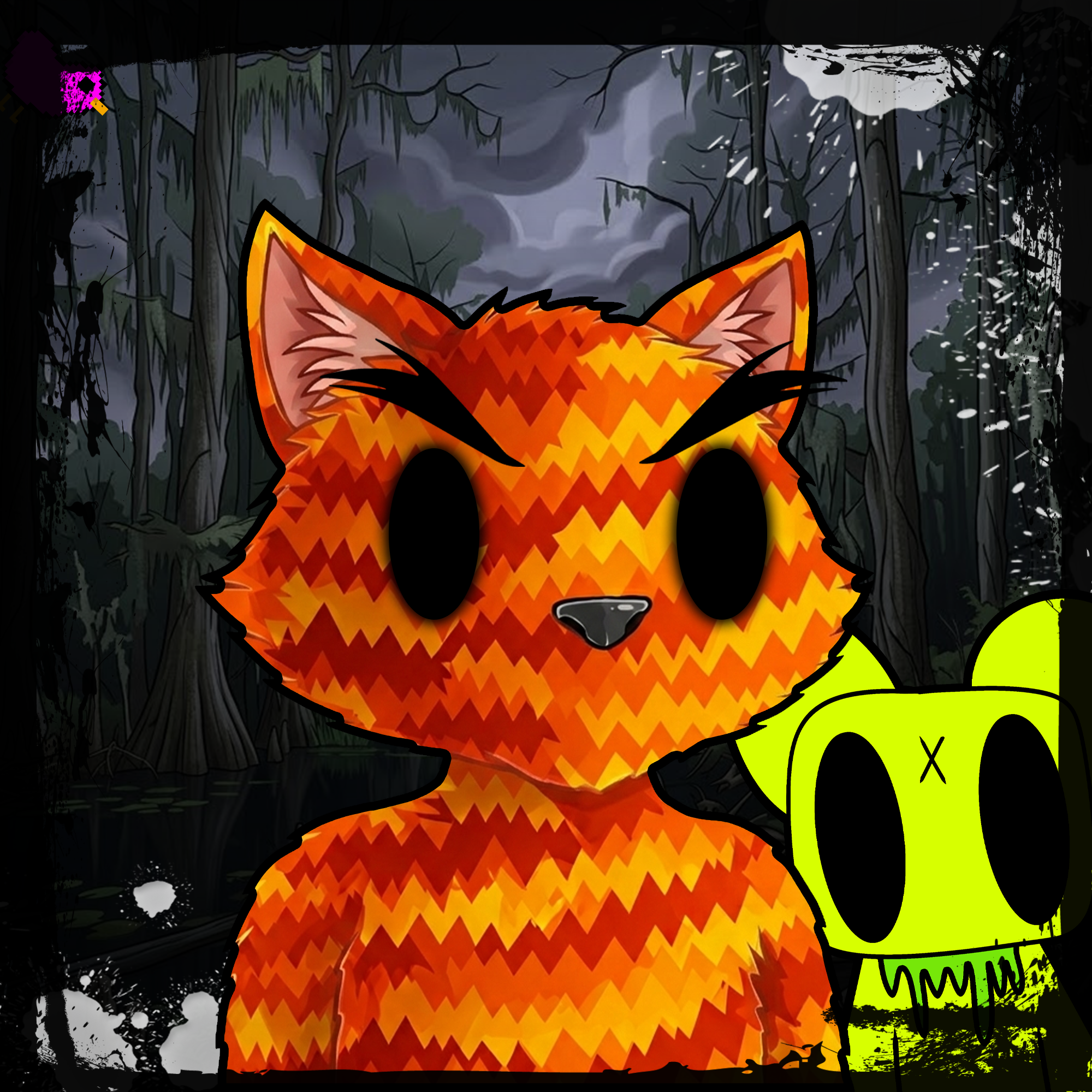 WallowCats #330 NFT artwork