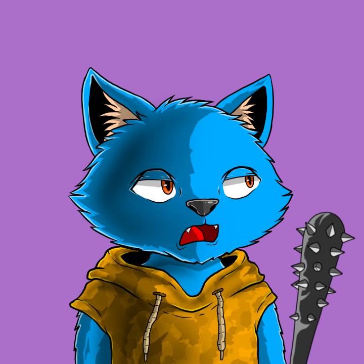 WallowCats #80 NFT artwork