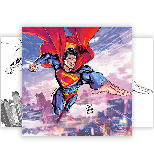 Superman Justice League Unl 59 NFT artwork