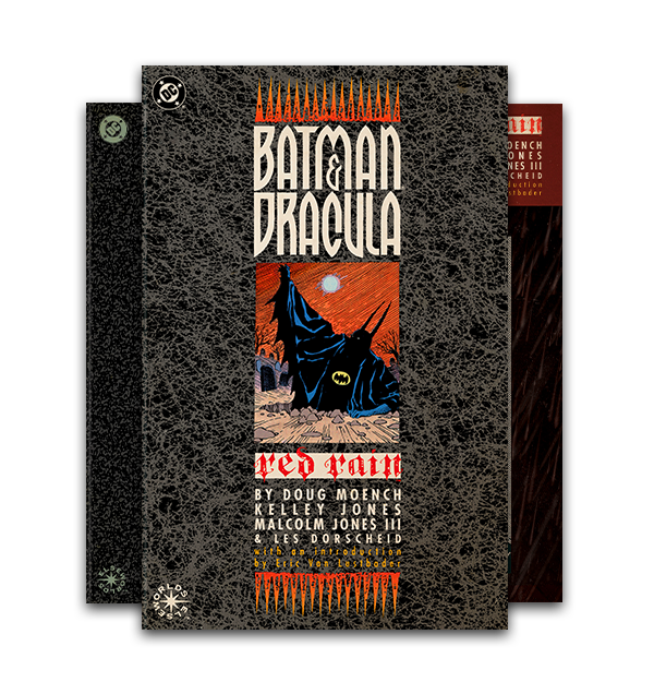 Batman Dracula Red Rain 421 NFT artwork