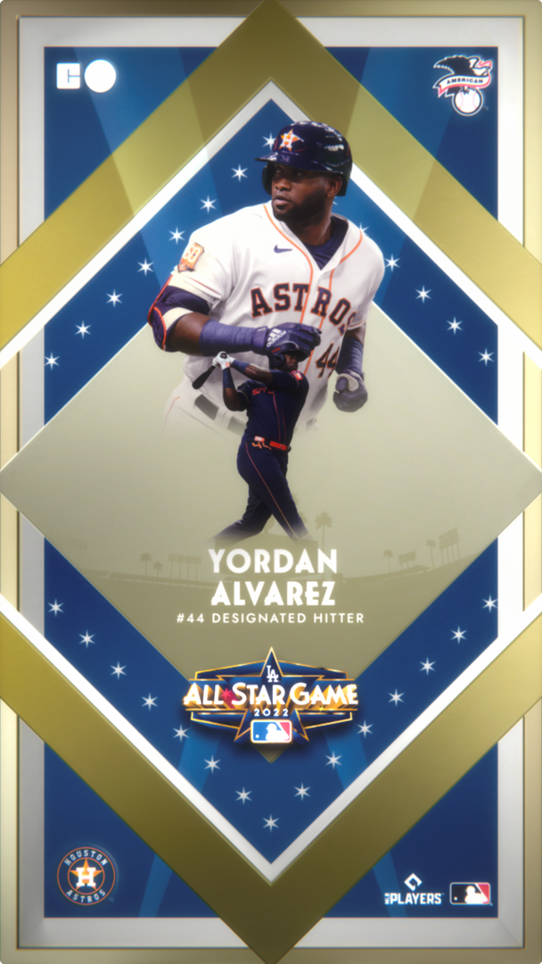Yordan Alvarez (265/388) NFT artwork