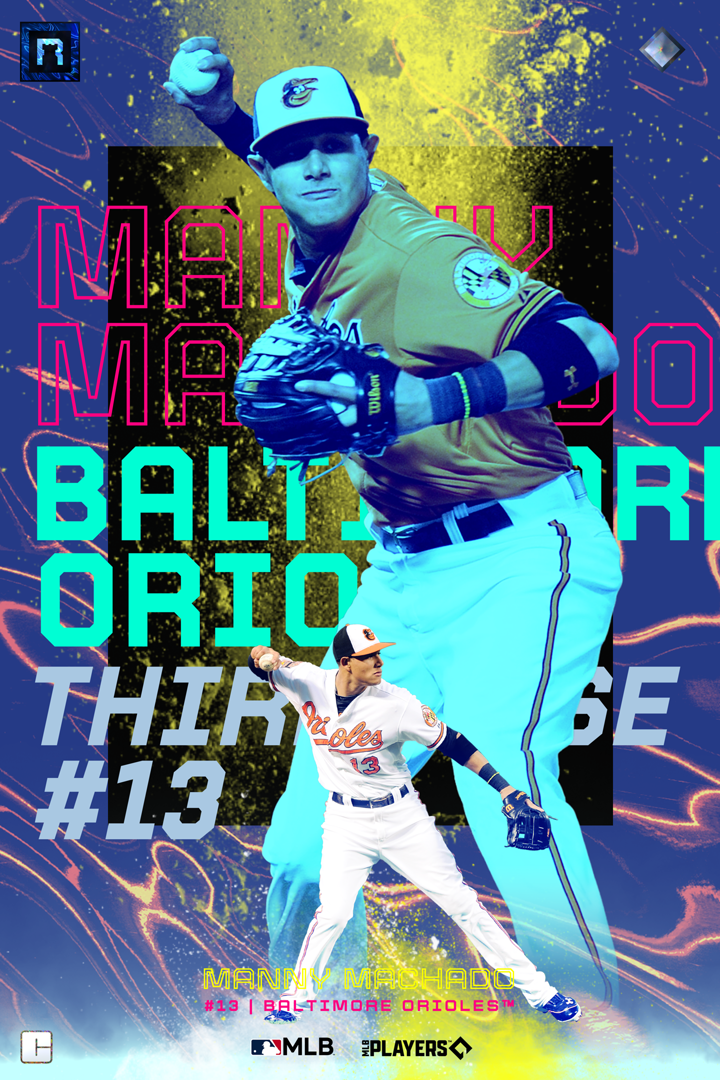 Manny Machado (15/50) NFT artwork