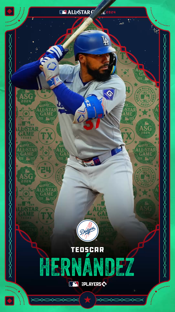 Teoscar Hernández (29/75) NFT artwork