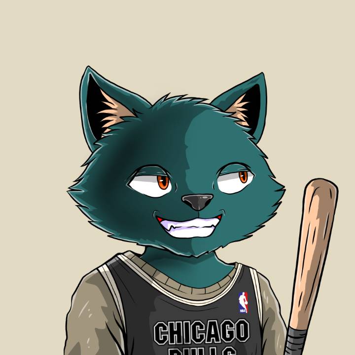 WallowCats #79 NFT artwork